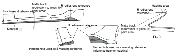 Sideskirt painting